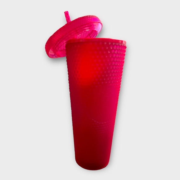 Starbucks - Ruby Pink Studded Venti 24oz Spring 2023 - Picture 2 of 5